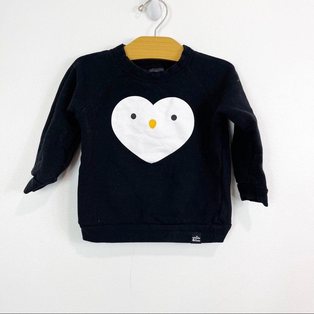 Whistle & Flute Toddler Penguin Sweatshirt‎